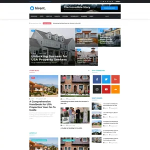Real Estate Blog website built by Digibro