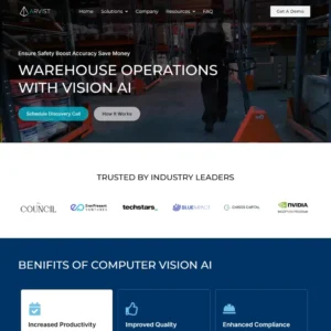 Arvist AI website built by Digibro