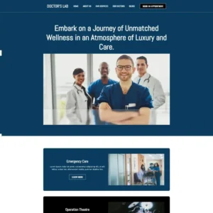 Doctor Appointment website built by Digibro